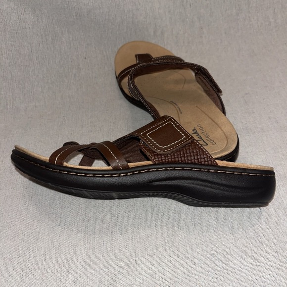Clarks Womens Laurieann Edge brown size 8 M - Picture 6 of 8